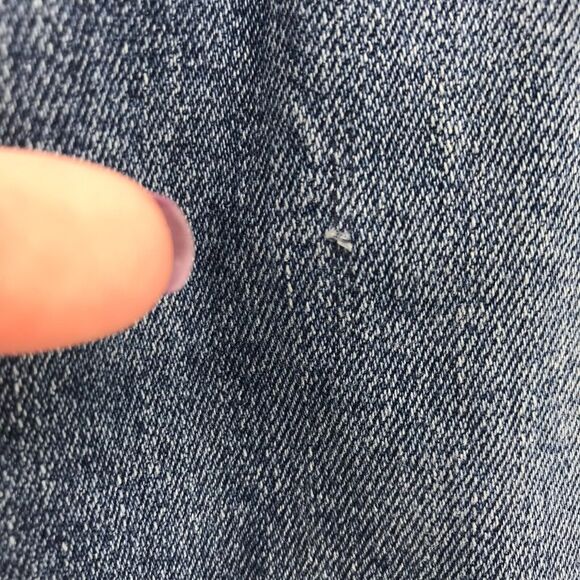 Levis Jeans Mens 34*32 Medium Blue Straight Leg Cotton Stretch Mid Rise Pockets - Picture 11 of 16